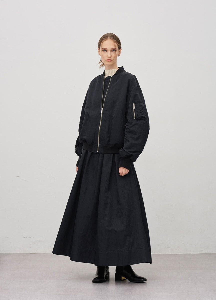 塔夫綢飛行外套